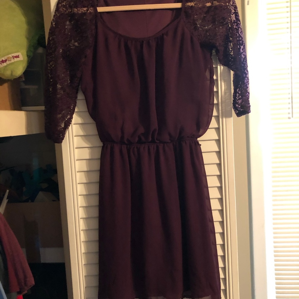 Purple dress